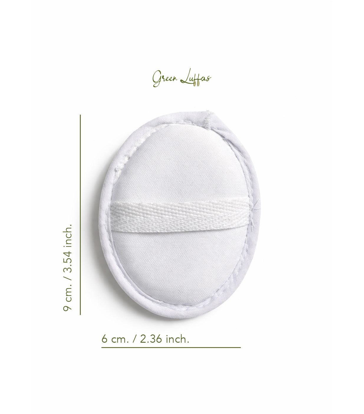 Esponja facial oval - GL012