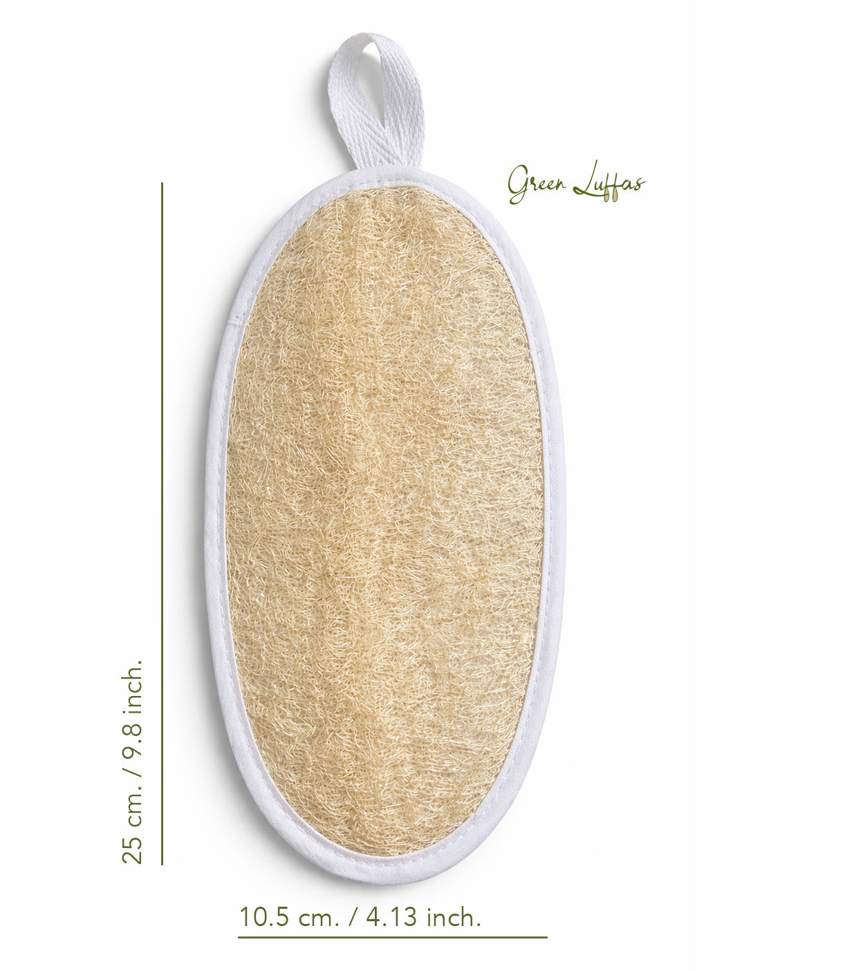 Esponja baño oval grande - GL001